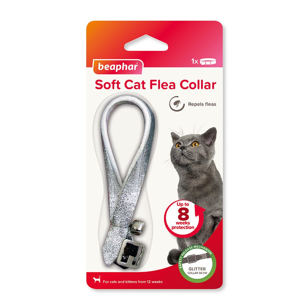 Beaphar Glitter Soft Cat Flea Collar image 1